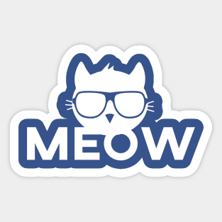 CATS MEOW Sticker